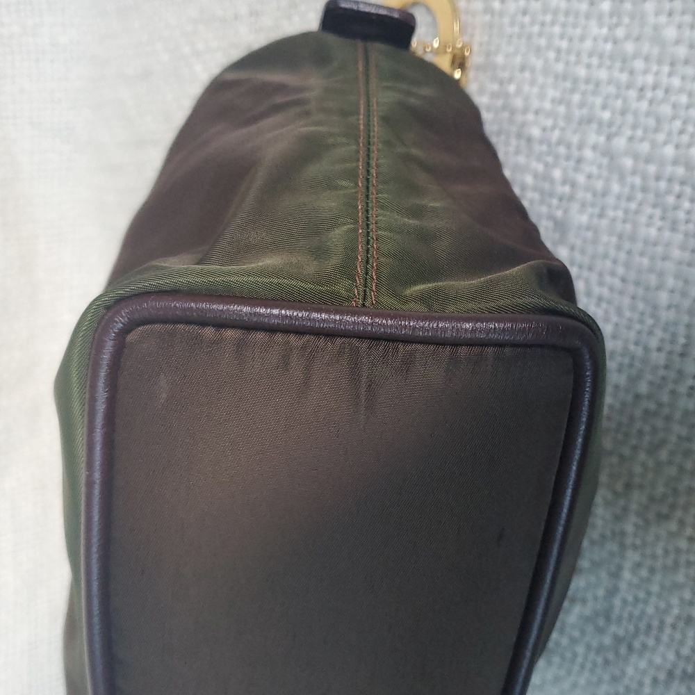 CELINE Two Tone Brown and Green Bag - Picture 17 of 17